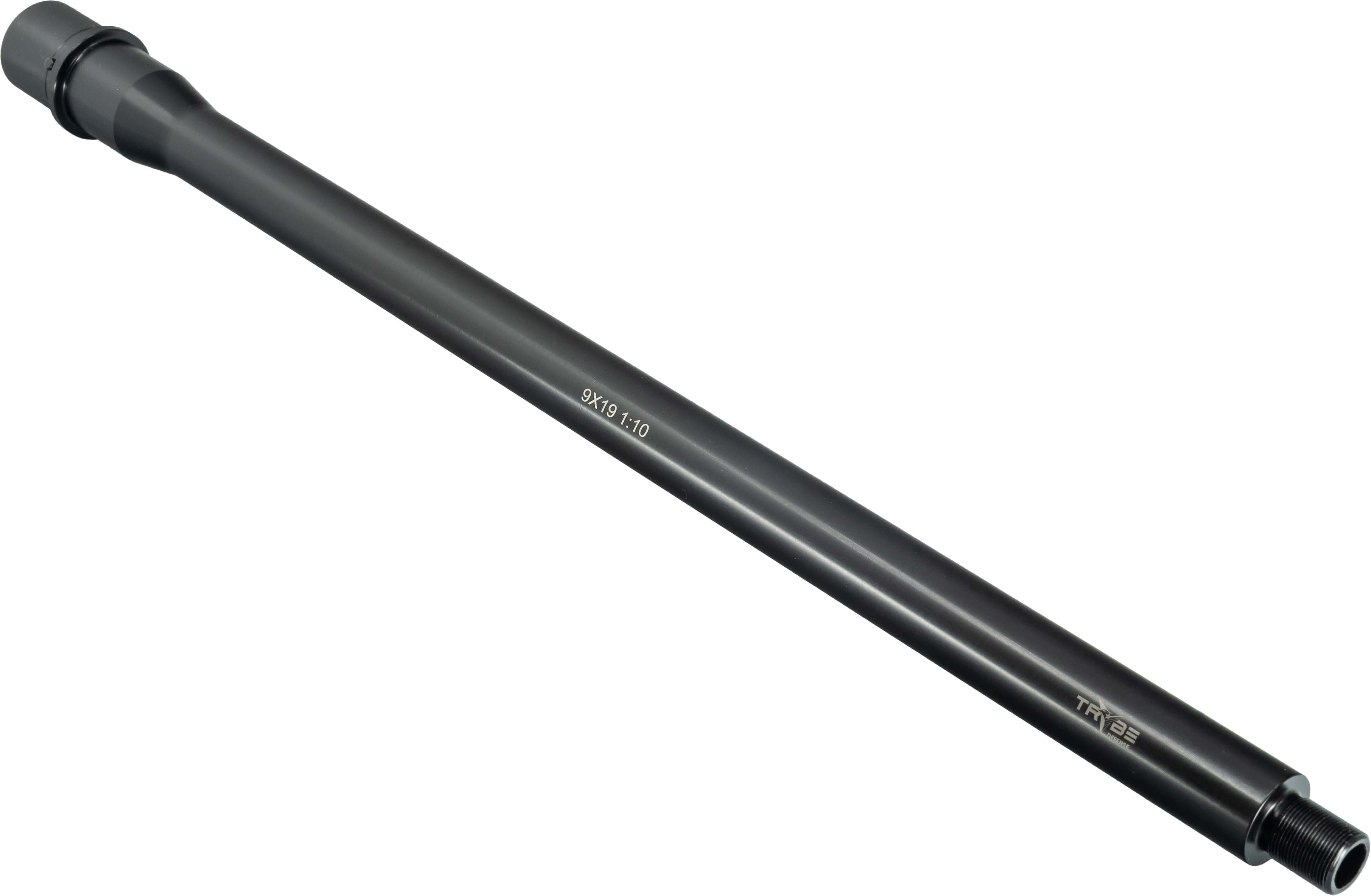 TRYBE Defense 16.25 in Medium Taper AR-15 Rifle Barrel, 9x19 Luger