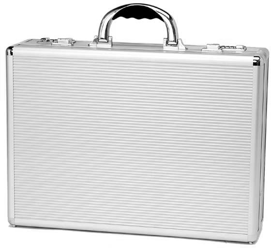 TZ Case AN908 Aluminum Briefcases w/ Triple Expandable File