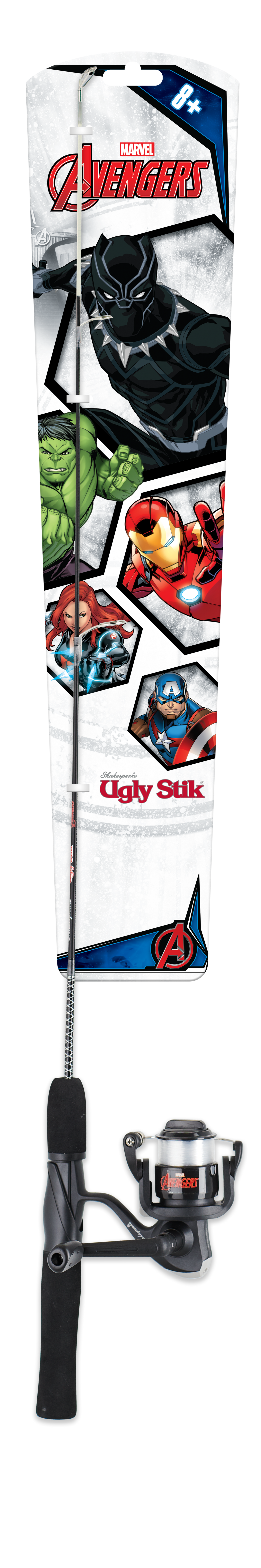 Ugly Stik Marvel Black Panther Rod & Reel Combo