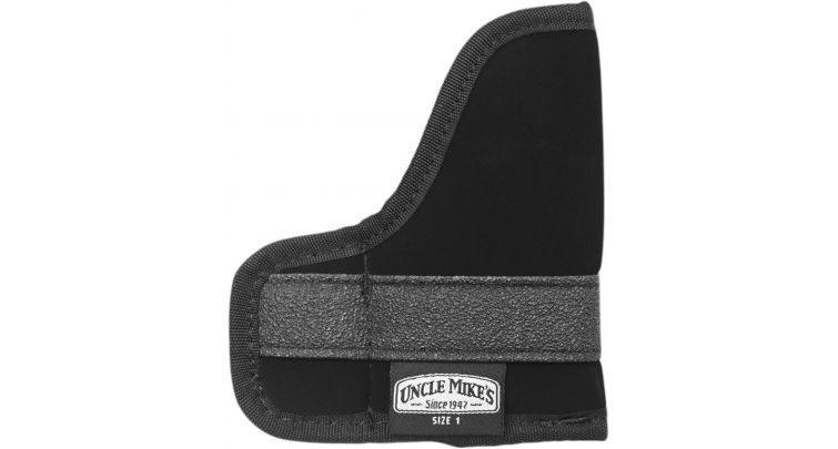 Uncle Mikes Inside-the-Pocket Holster Black Size 1 Ambi 8744-1 USA 