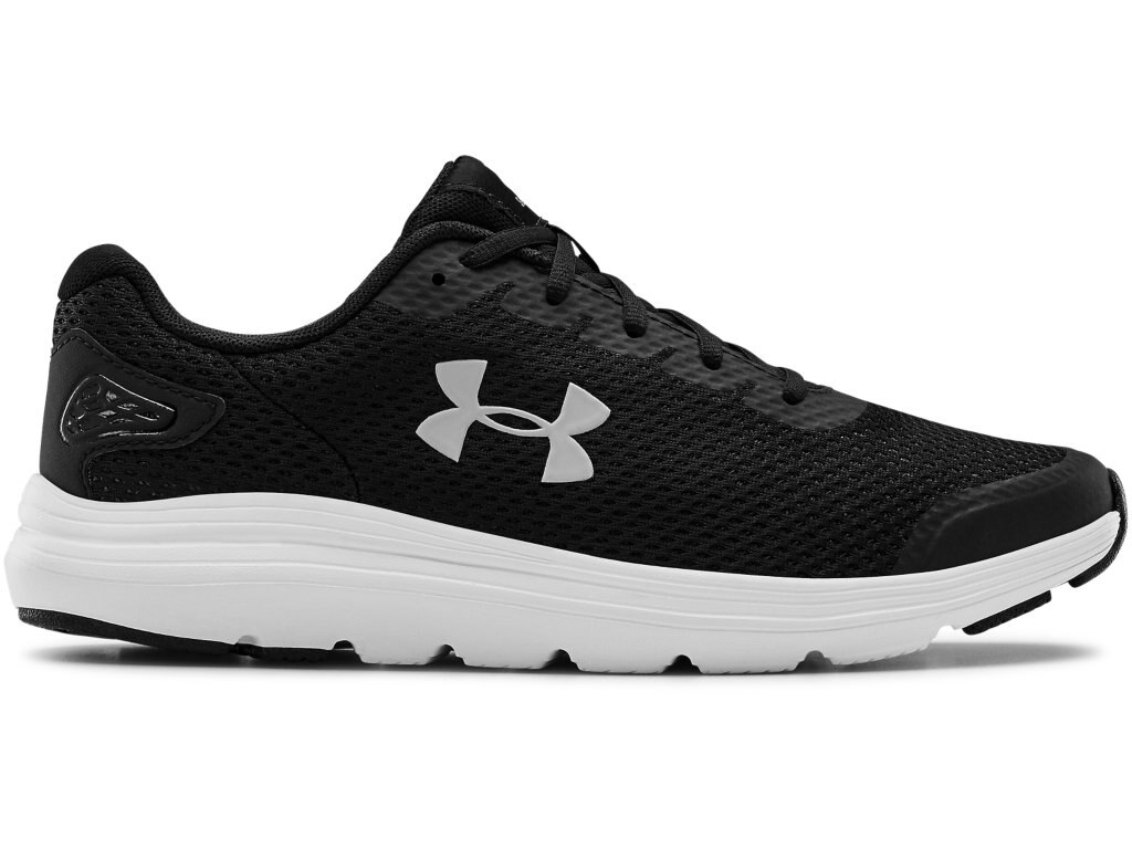 under armour black white shoes