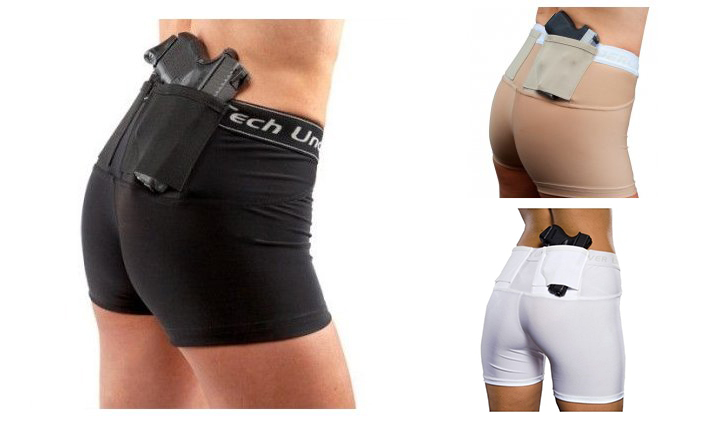 Undertech Ultimate Compression Women's Concealment Holster Shorts