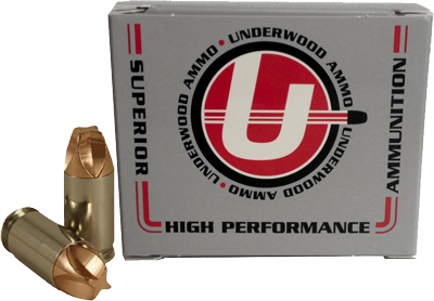 Underwood Ammo .380 ACP 68 Grain Xtreme Defender Solid Monolithic Nickel Plated Brass Cased Pistol Ammunition