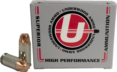 Underwood Ammo .380 ACP 90 Grain Solid Monolithic Nickel Plated Brass Cased Pistol Ammunition