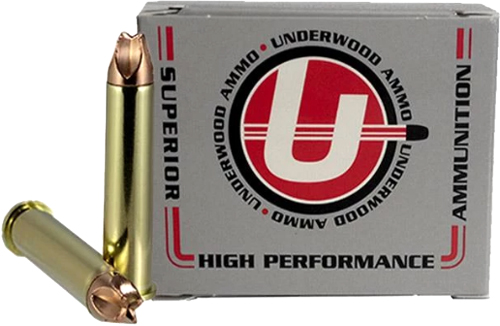 Underwood Ammo .45-70 Government +P 225 Grain Solid Monolithic Nickel Plated Brass Cased Rifle Ammunition