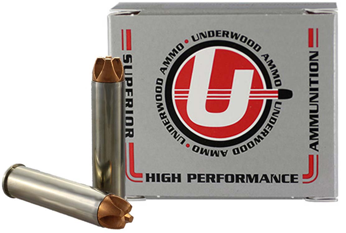 Underwood Ammo .460 S&W Magnum 250 Grain Solid Monolithic Nickel 