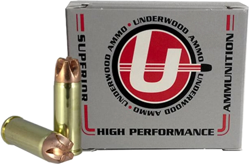 Underwood Ammo .475 Linebaugh 300 Grain Solid Monolithic Brass Cased Pistol Ammunition