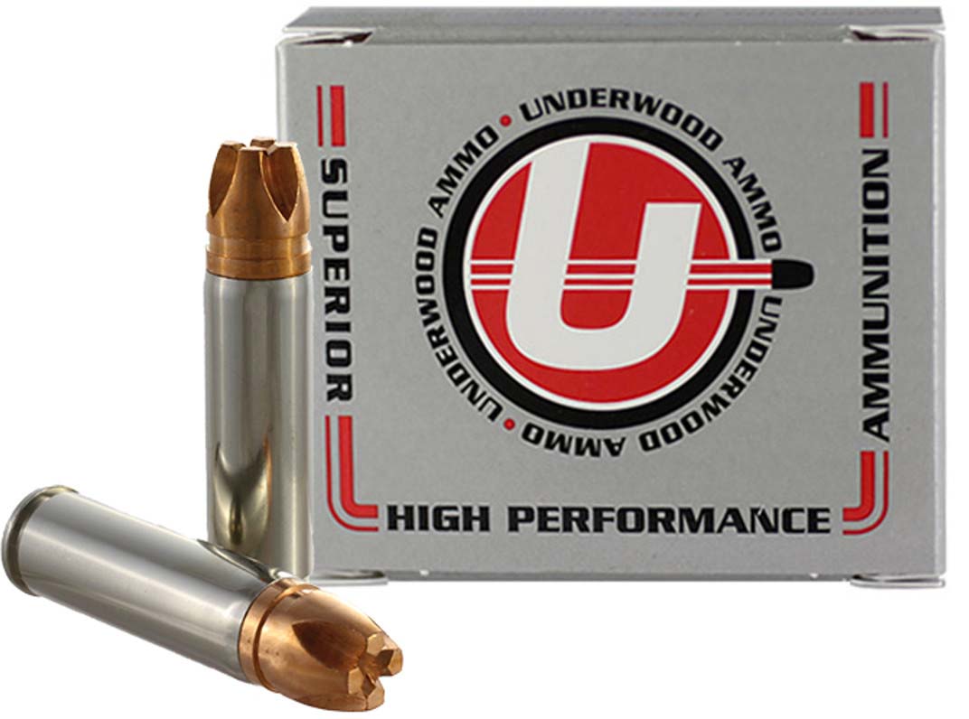 Underwood Ammo .500 S&W Magnum 420 Grain Solid Monolithic Nickel Plated  Brass Cased Pistol Ammunition 347 19% Off