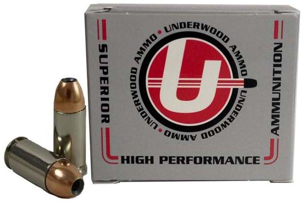 Underwood Ammo 9mm Luger +P+ 124 Grain Jacketed Hollow Point Nickel Plated Brass Cased Pistol Ammunition