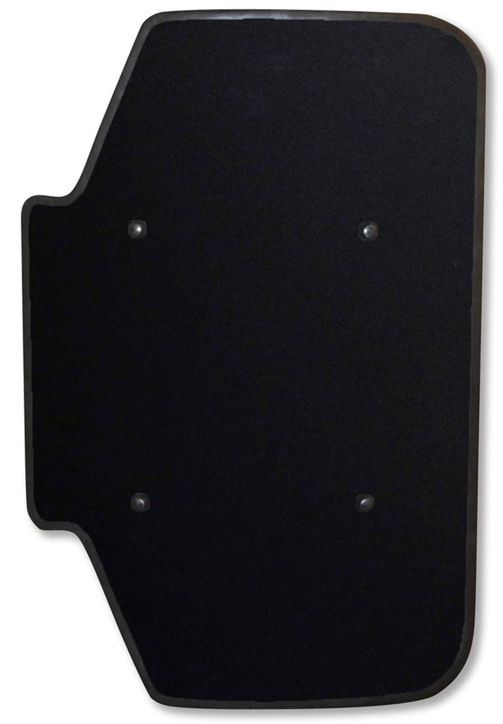 United Shield Military Combat Ballistic Shield, NIJ Level IIIA Protection, Ambidextrous Collapsible Handle, w/ Integrated Weapon Mount, Compact