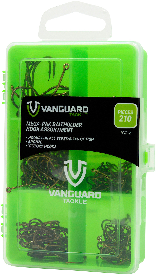 Vanguard Value Pak Bait Fishing Hooks
