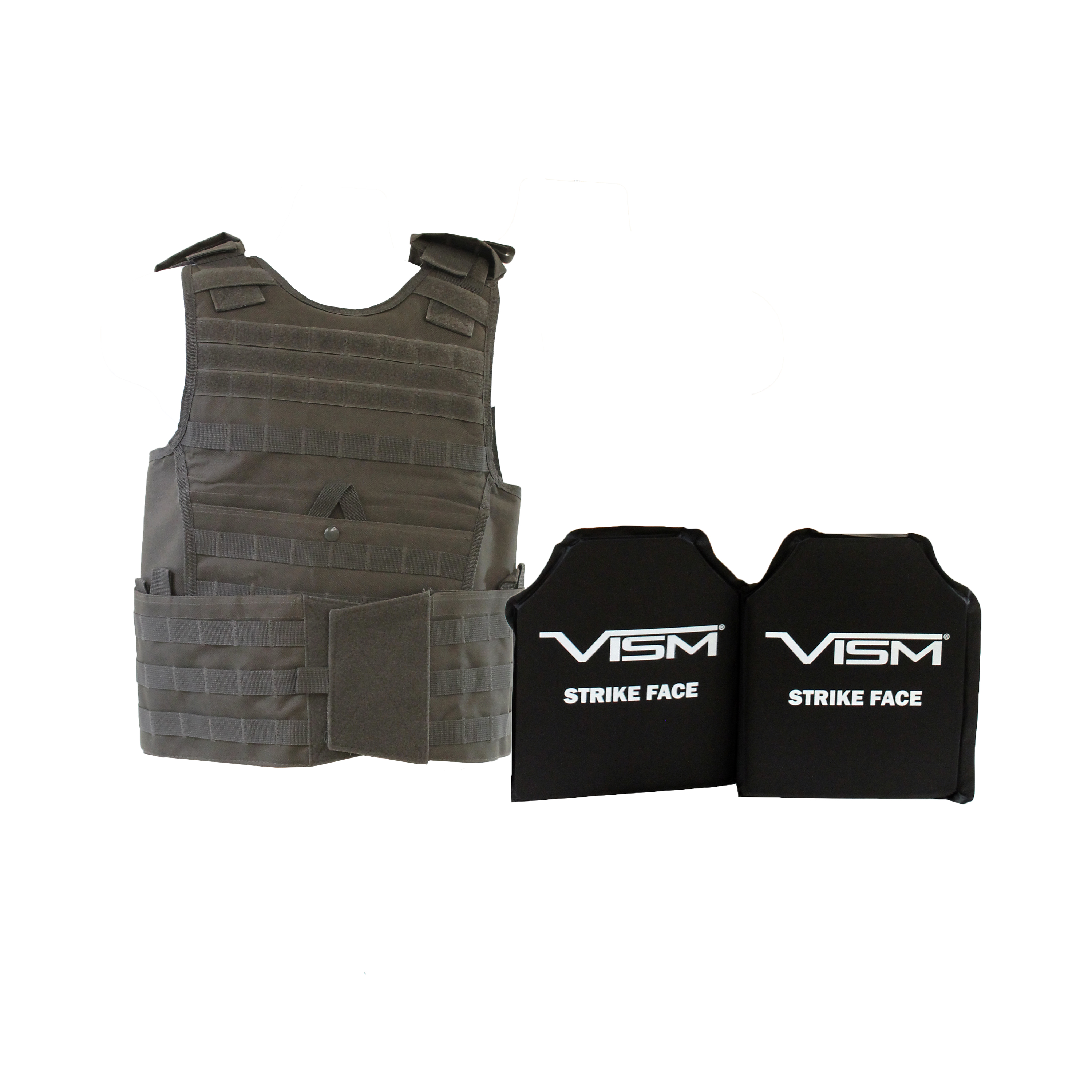 MED-2XL WITH 10"X12' LEVEL IIIA SHOOTERS CUT NcSTAR EXPERT PLATE CARRIER VEST 