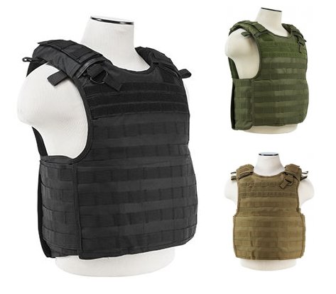 VISM MOLLE Quick Release Plate Carrier Vest | 4.5 Star Rating w/ Free ...