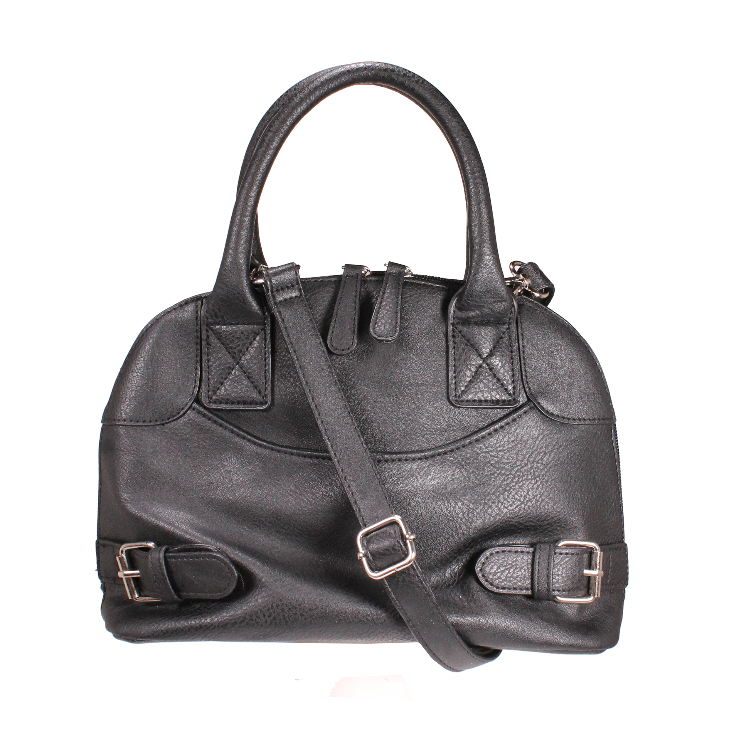 black dome crossbody bag