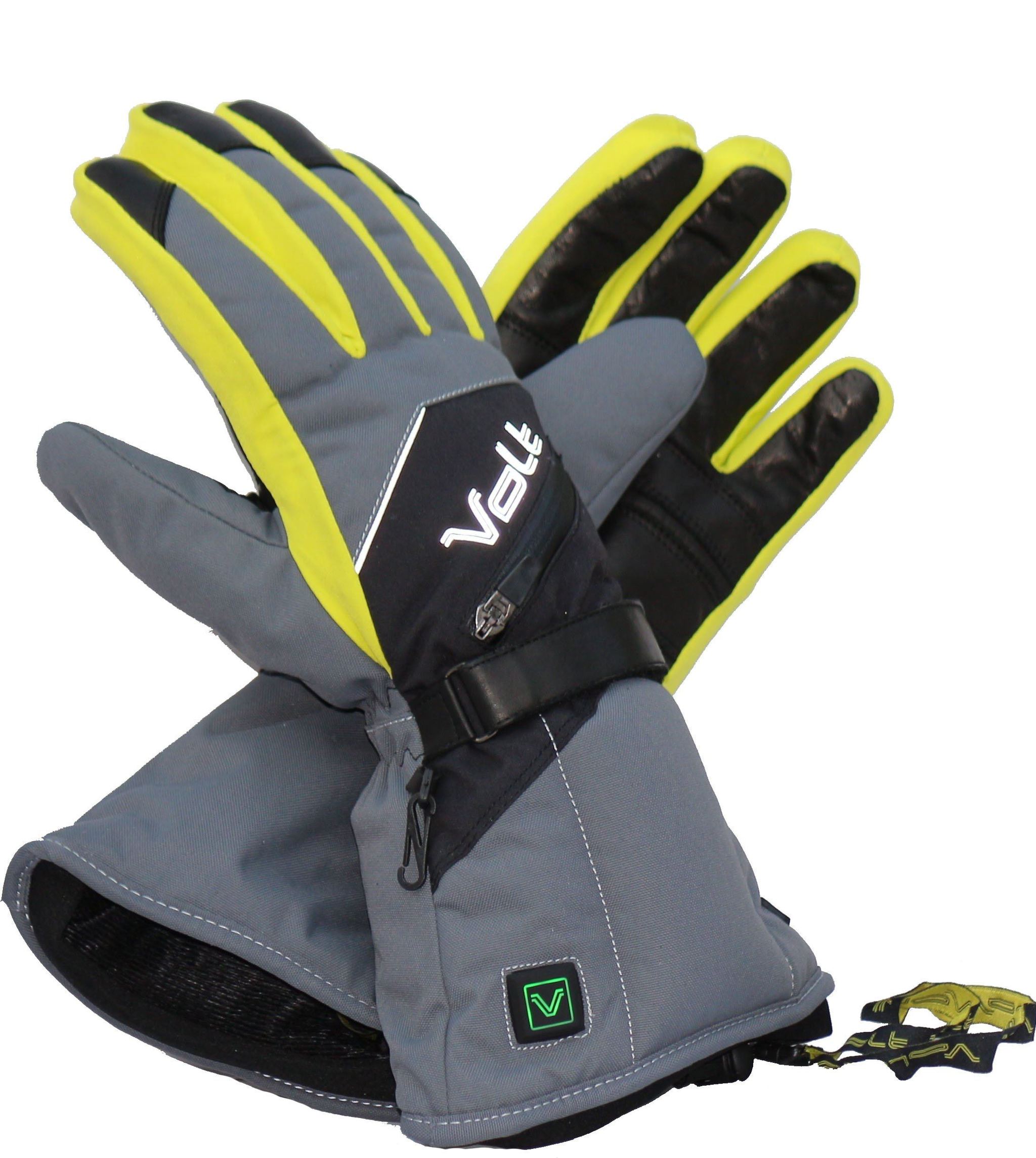 mens grey gloves