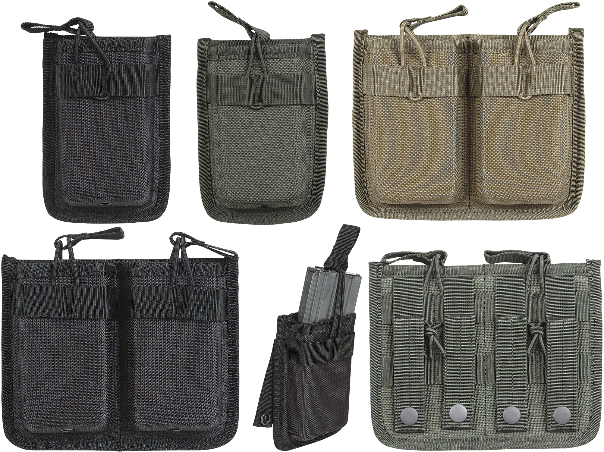 MOLLE M4/M-16 Mag Pouch - Two Mag