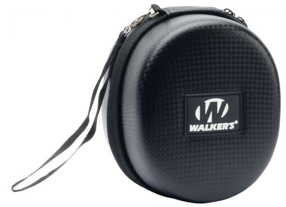 Walkers Razor Slim Electronic Low Profile Ear Muffs & Storage Carrying Case 