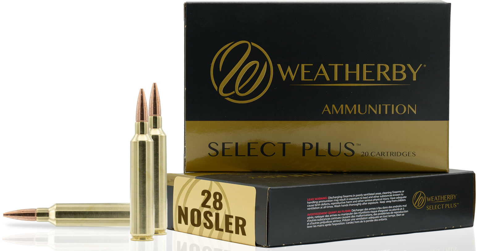 Weatherby .280 Nosler 150 Grain Polymer Tipped Rifle Ammunition