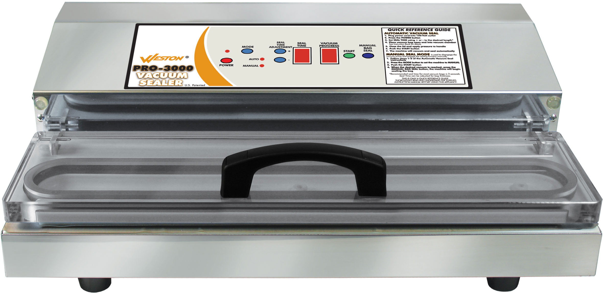 Weston PRO-2600: Stainless Steel Vacuum Sealer
