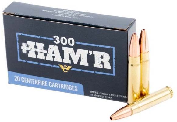 Wilson Combat 300 HAM'R 125 Grain Maximum Expansion Brass 1-15 Twist 20 Rounds Rifle Ammunition