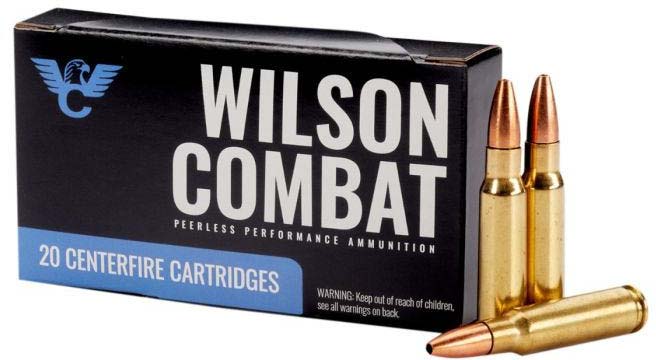 Wilson Combat 6.8 SPC 112 Grain Controlled Chaos Brass Rifle Ammunition