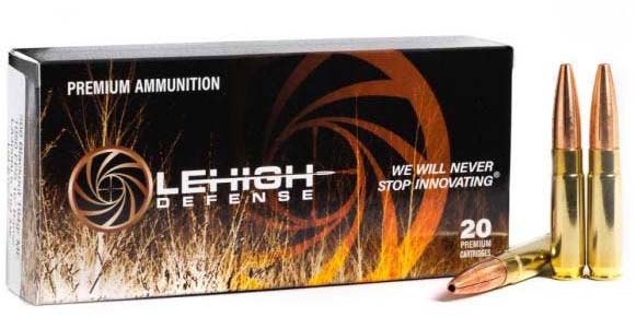 Wilson Combat Lehigh Defense ME .300 AAC Blackout 194 Grain Boat Tail Hollow Point Brass Cased Rifle Ammunition