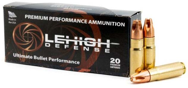 Wilson Combat Lehigh Defense XD .458 SOCOM 250 Grain Fluid Transfer Monolithic Brass Cased Rifle Ammunition