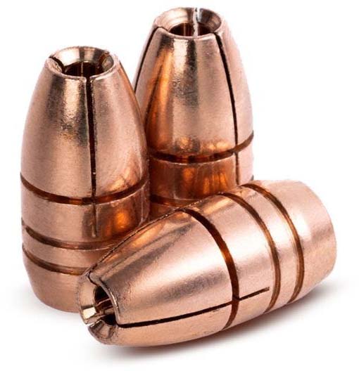 Lehigh Defense Controlled Fracturing Pistol Bullets, .355 Caliber, 115 grain, Hollow Point Frangible