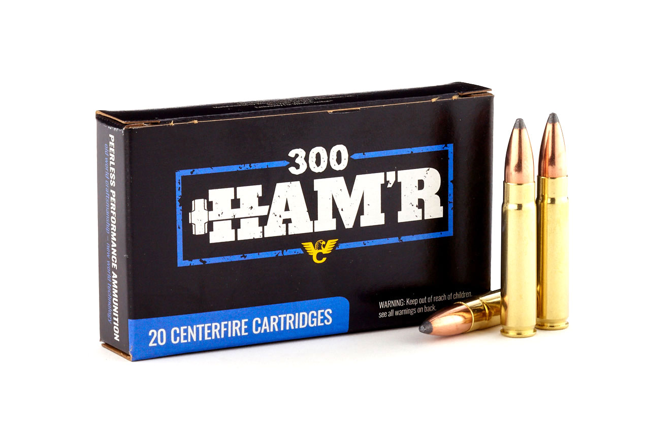 Wilson Combat Sierra Pro-Hunter 300 HAM'R 125 Grain Brass Cased Rifle Ammunition