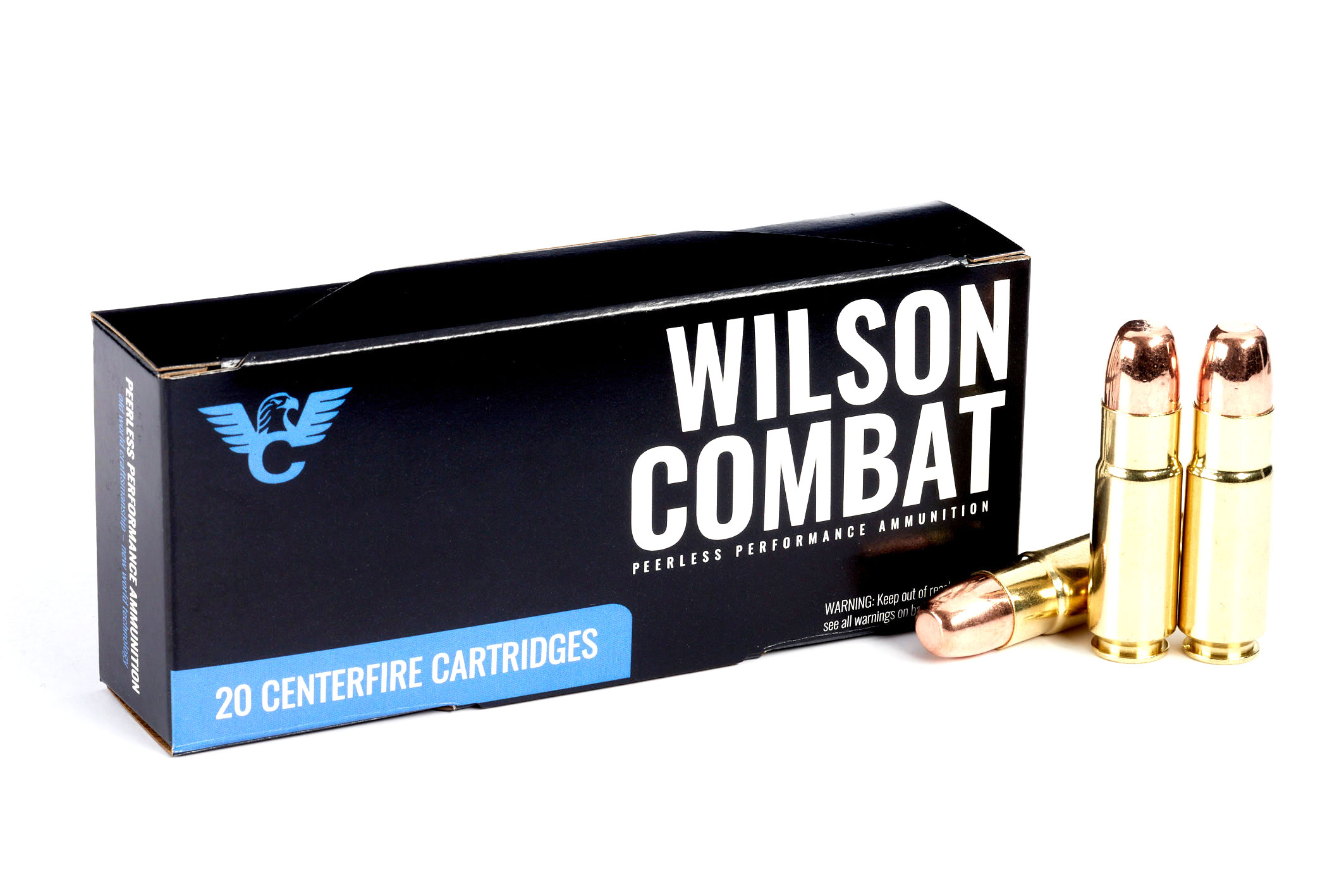 Wilson Combat X-Treme .458 SOCOM 300 Grain Round Nose Flat Point Brass Cased Rifle Ammunition