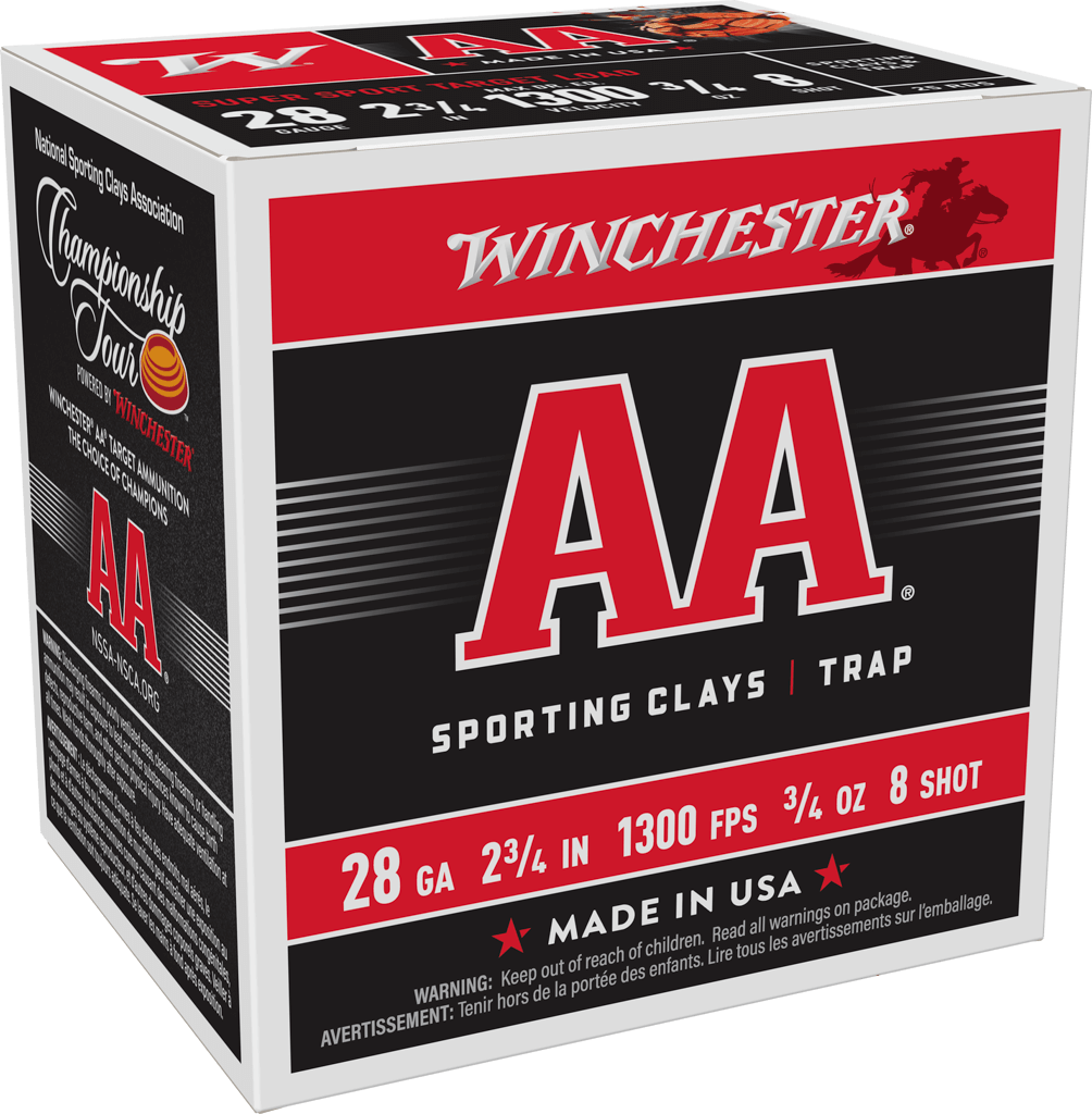 Winchester AA 28 Gauge 2 3/4in 3/4 oz Shotgun Ammunition