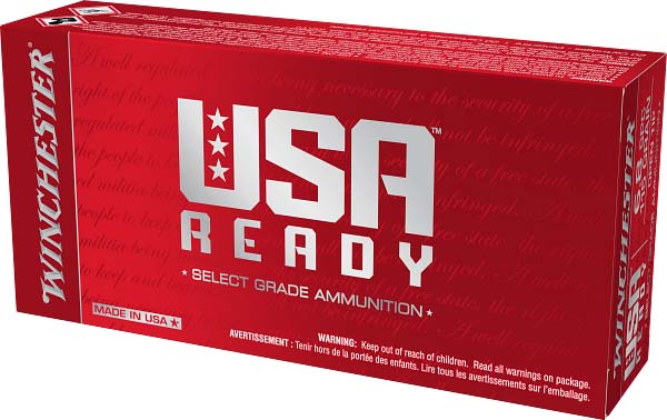 Winchester USA Ready 6.5mm PRC 140 Grain Full Metal Jacket Centerfire Rifle Ammunition