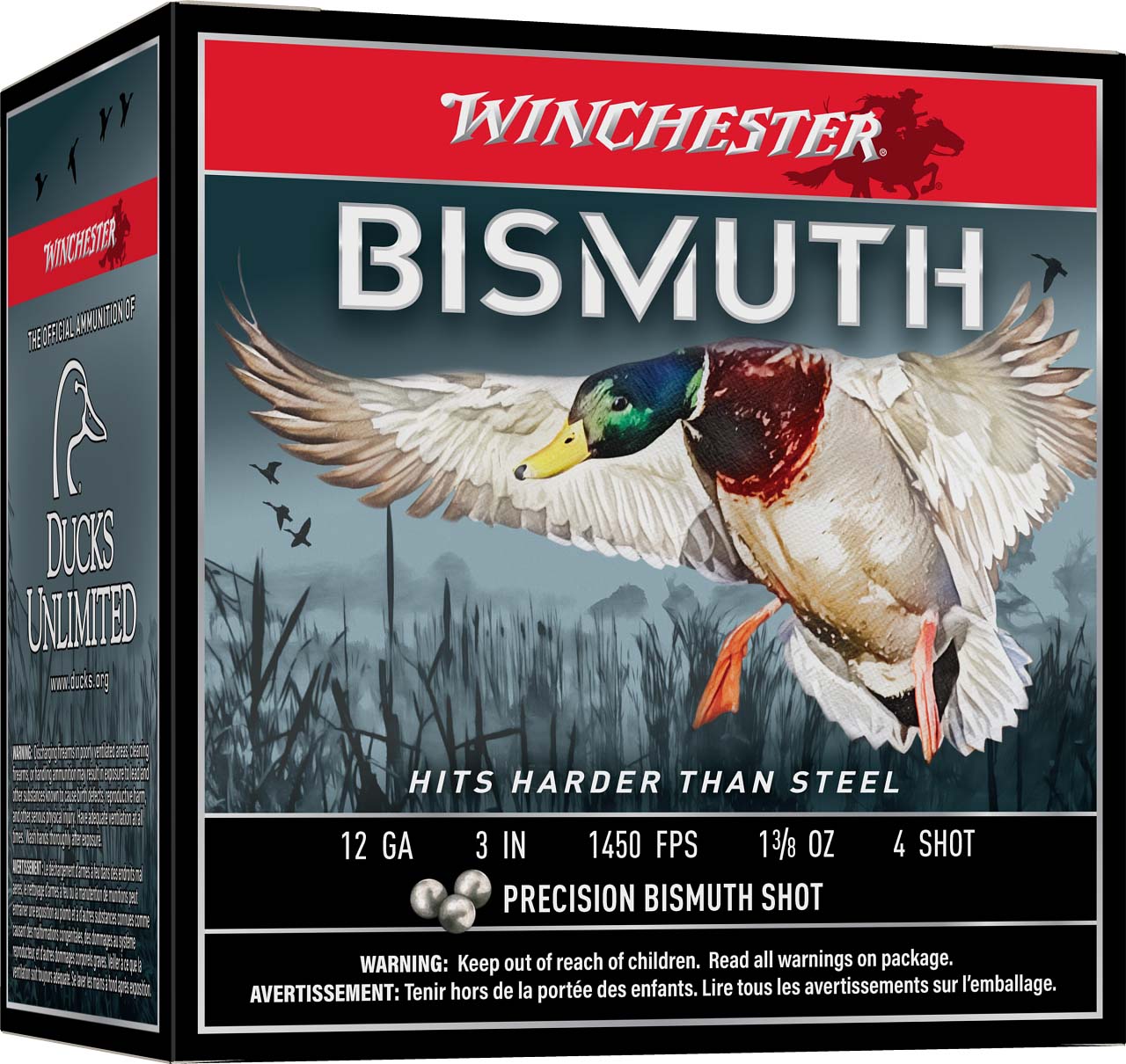 Winchester Bismuth 12 Gauge 1 3/8 oz 3'' #4 Shotgun Ammunition