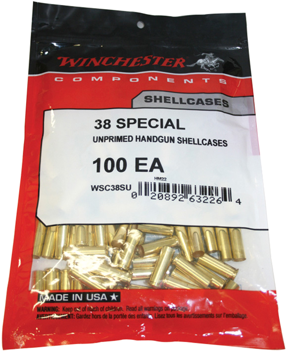 38 special reloading brass