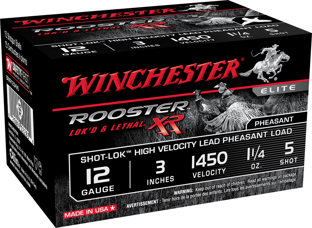 Winchester Rooster XR 12 Gauge 1 1/4 oz 3" Shotgun Ammunition