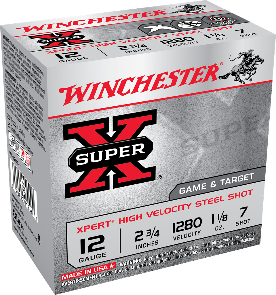 opplanet winchester super x shotshell 12 gauge 1 1 8 oz 2 75in centerfire shotgun ammo 25 rounds we12gth7 main