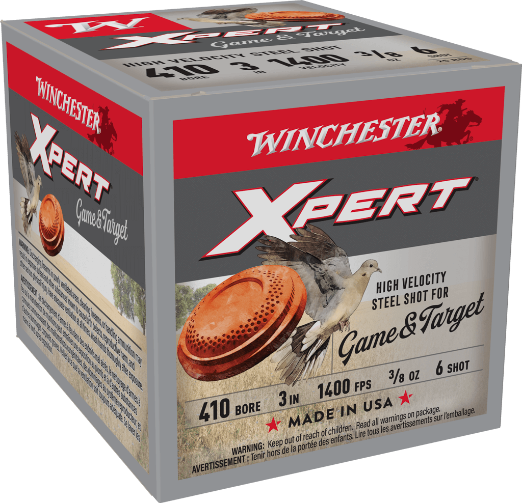 Winchester Super-X Steel Shot Shotshell 410 Bore 3/8 oz 3" Shotgun Ammunition