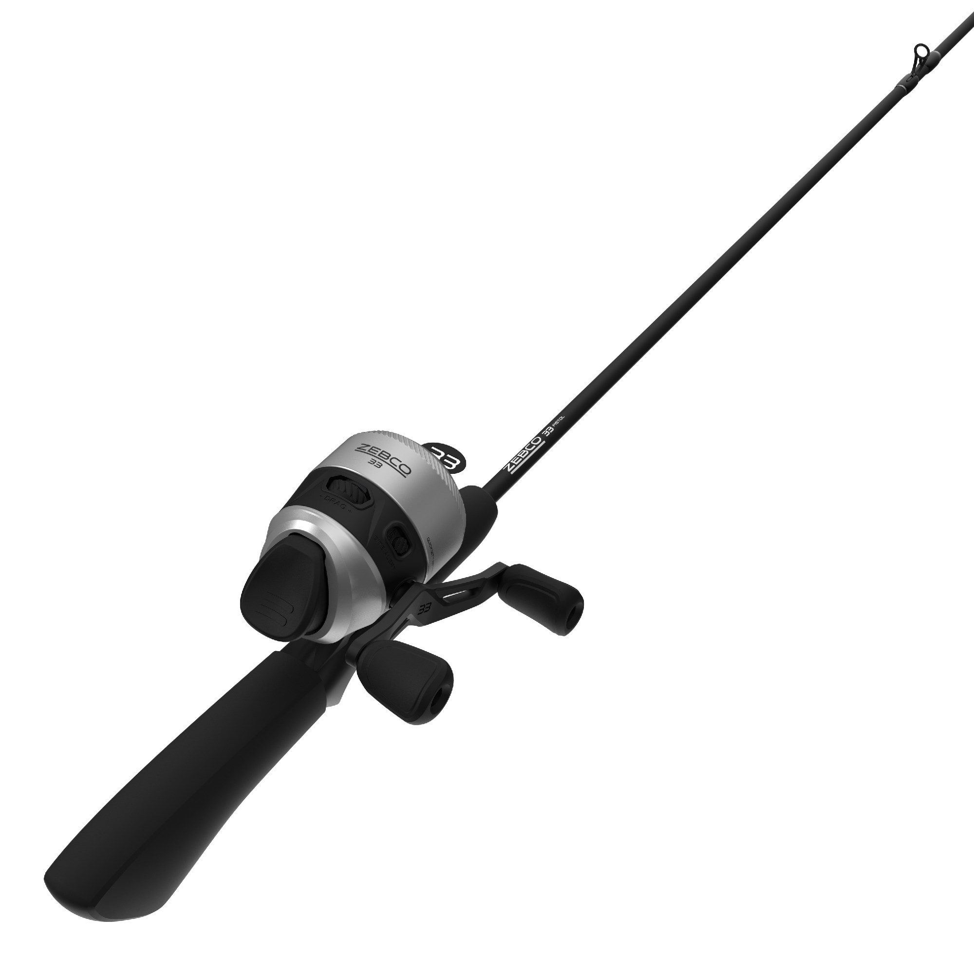 Zebco 33 Micro Spincast Reel and Fishing Rod Combo, 5-Foot 2-Piece
