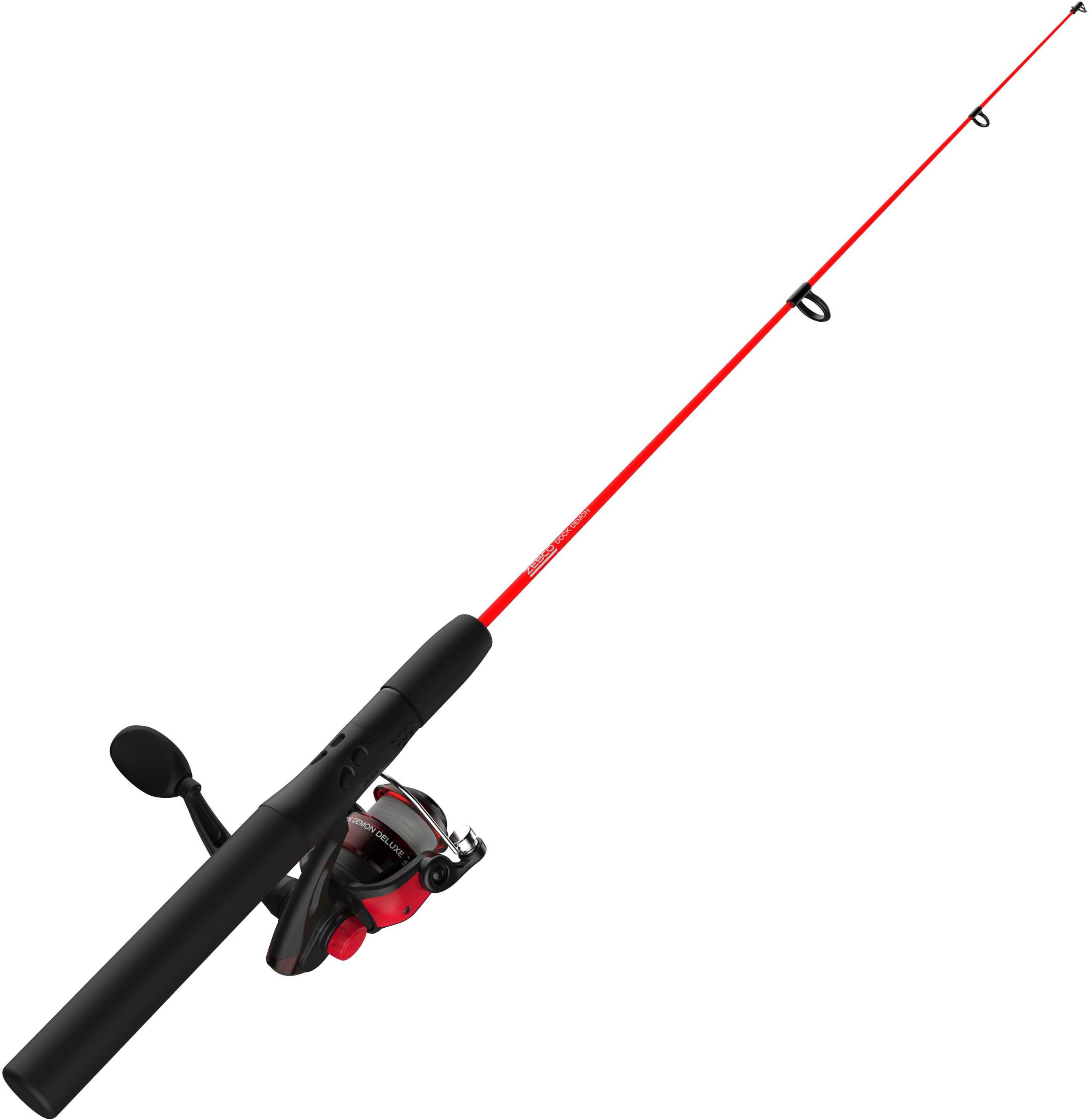 Zebco Dock Demon Spinning Combo Rod  Up to 16% Off Free Shipping over $49!