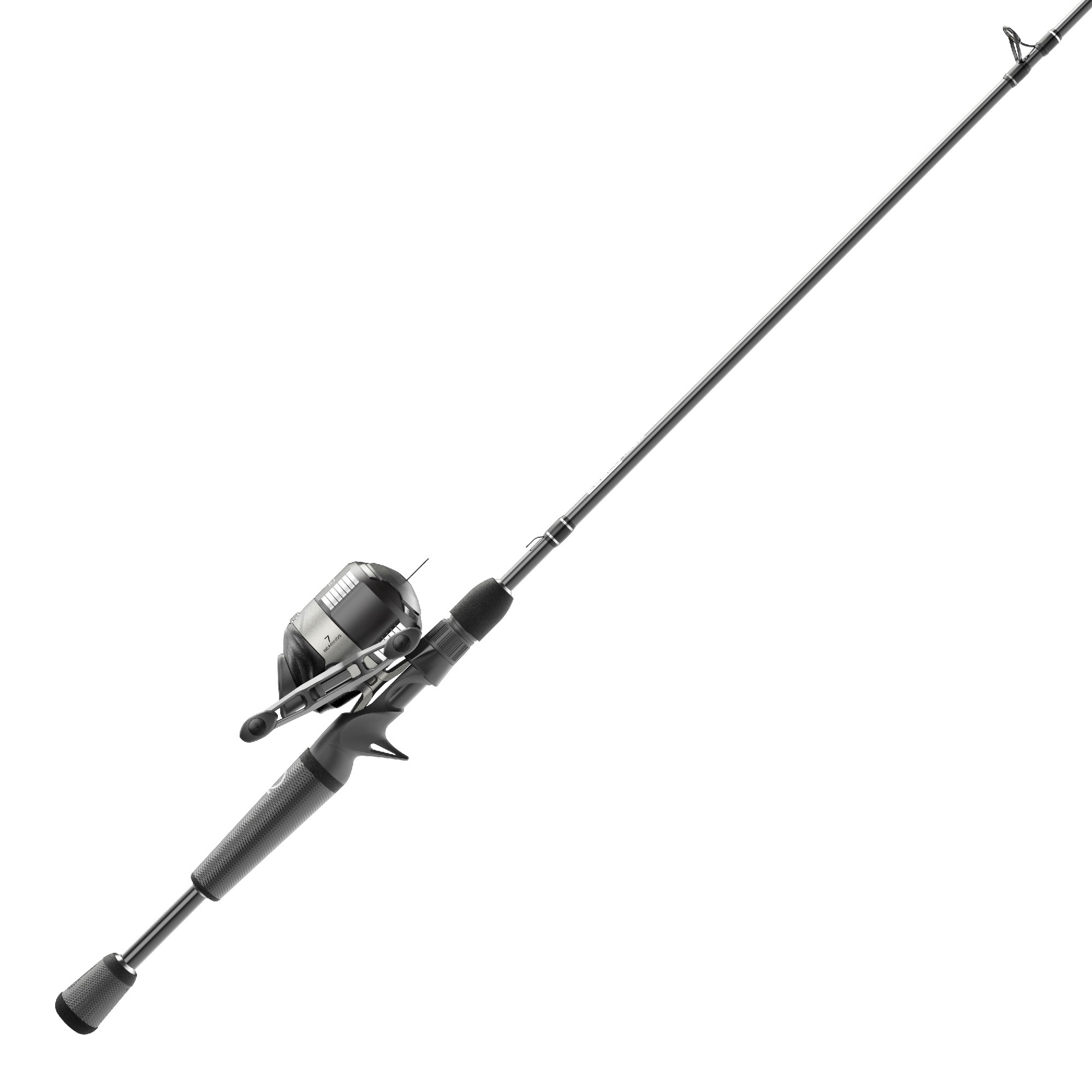 Zebco 33 Cork Micro Spincast Reel and 2-Piece Fishing Rod Combo
