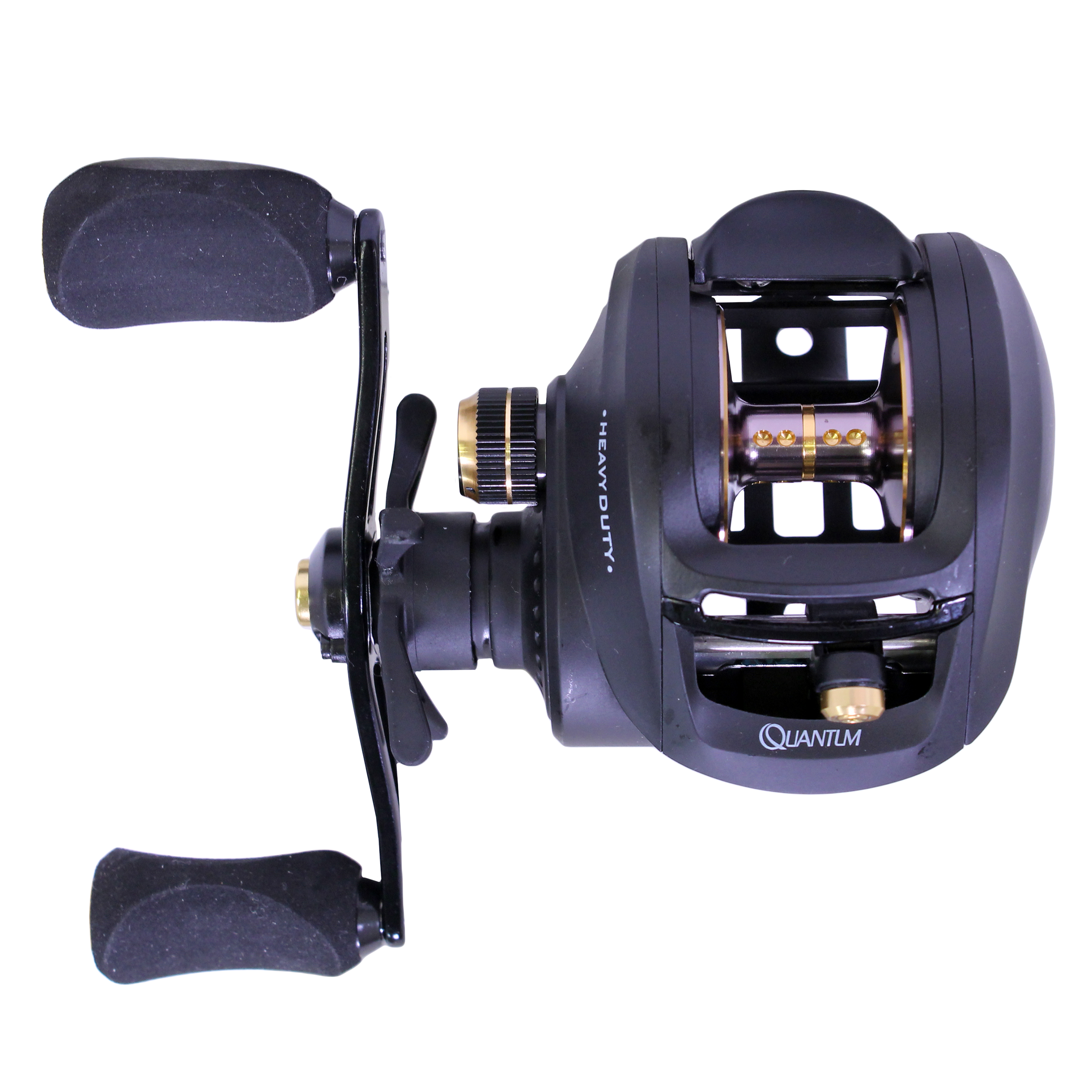 Quantum Smoke Heavy Duty Baitcast Reel  Up to $10.50 Off w/ Free Shipping  and Handling