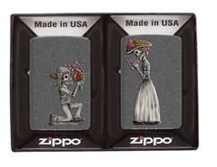 Zippo Iron Stone 60001272 nero bianco, accendino  Fare acquisti  vantaggiosamente su