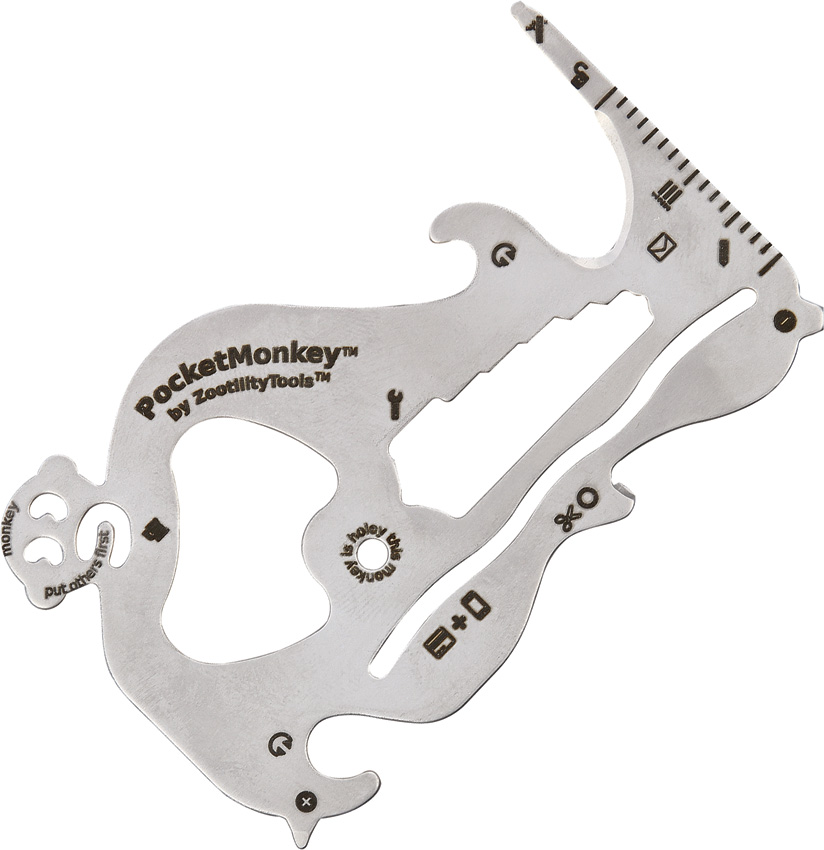 Zootility Pocket Monkey Utility Tool Free Shipping over 49!