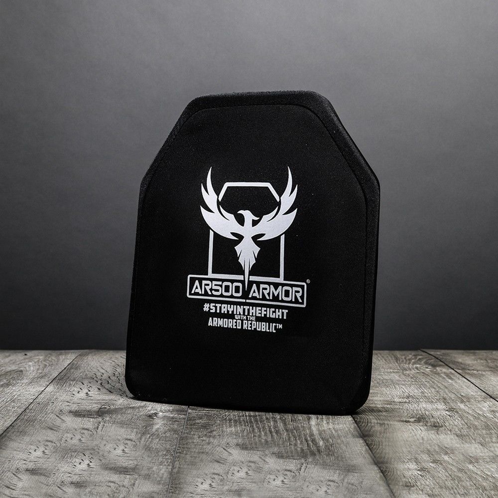 AR500 Armor Level IV 10X12 Body Armor Plate Free Shipping over 49!