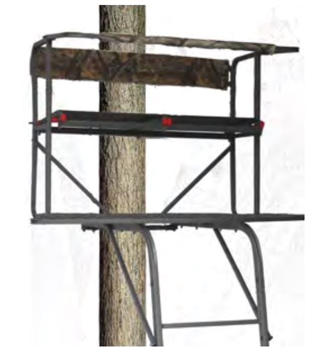 Big Dog Hunting Covert Double Tree Stand