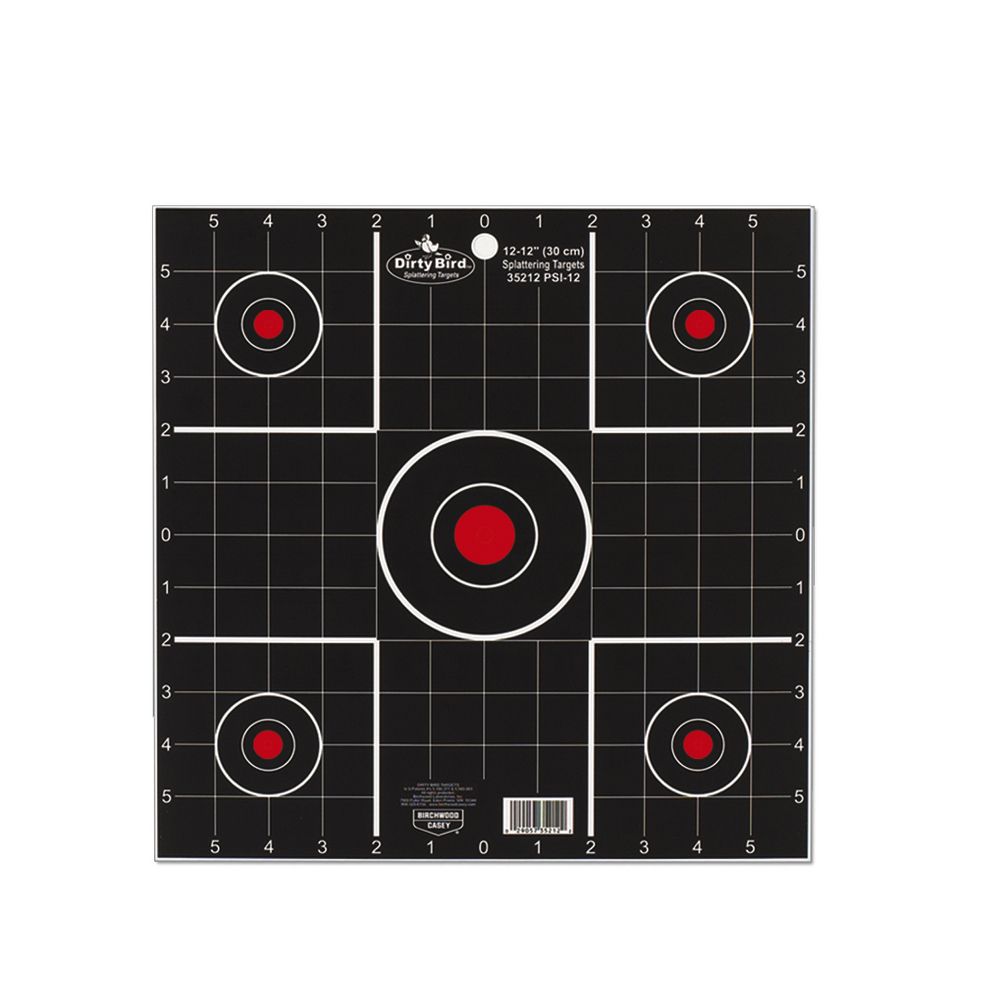 birchwood casey dirty bird 12 multi target split 100 shot