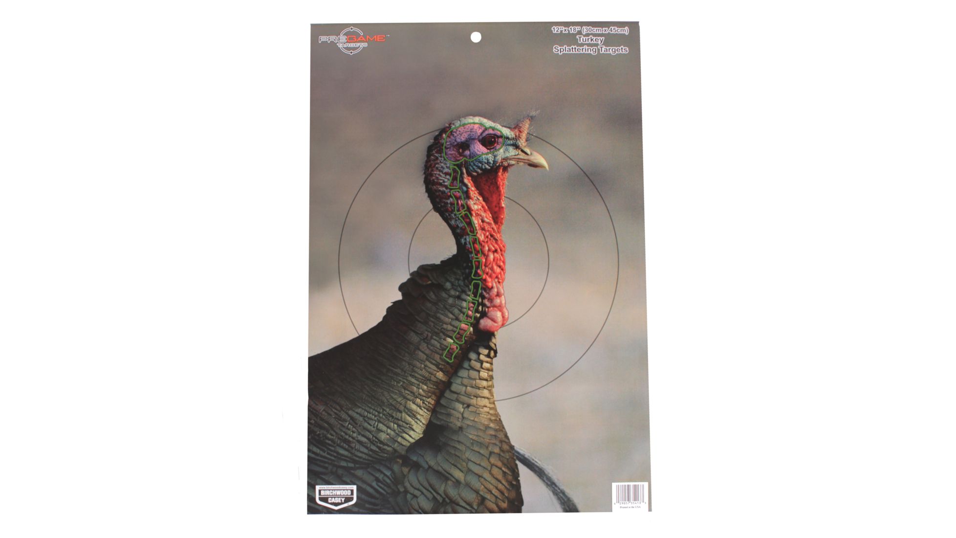 birchwood casey dirty bird pregame animal targets turkey