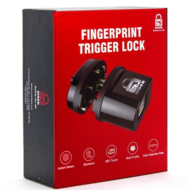 Bison L2 Biometric Fingerprint Trigger Lock 17 Off Customer Rated w