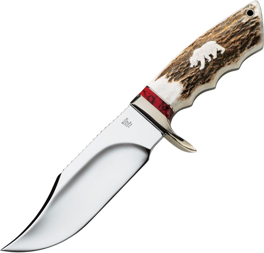 Buck Knives WBC Grizzly Bear Knife, 4 7/8 in. Closed Free Shipping