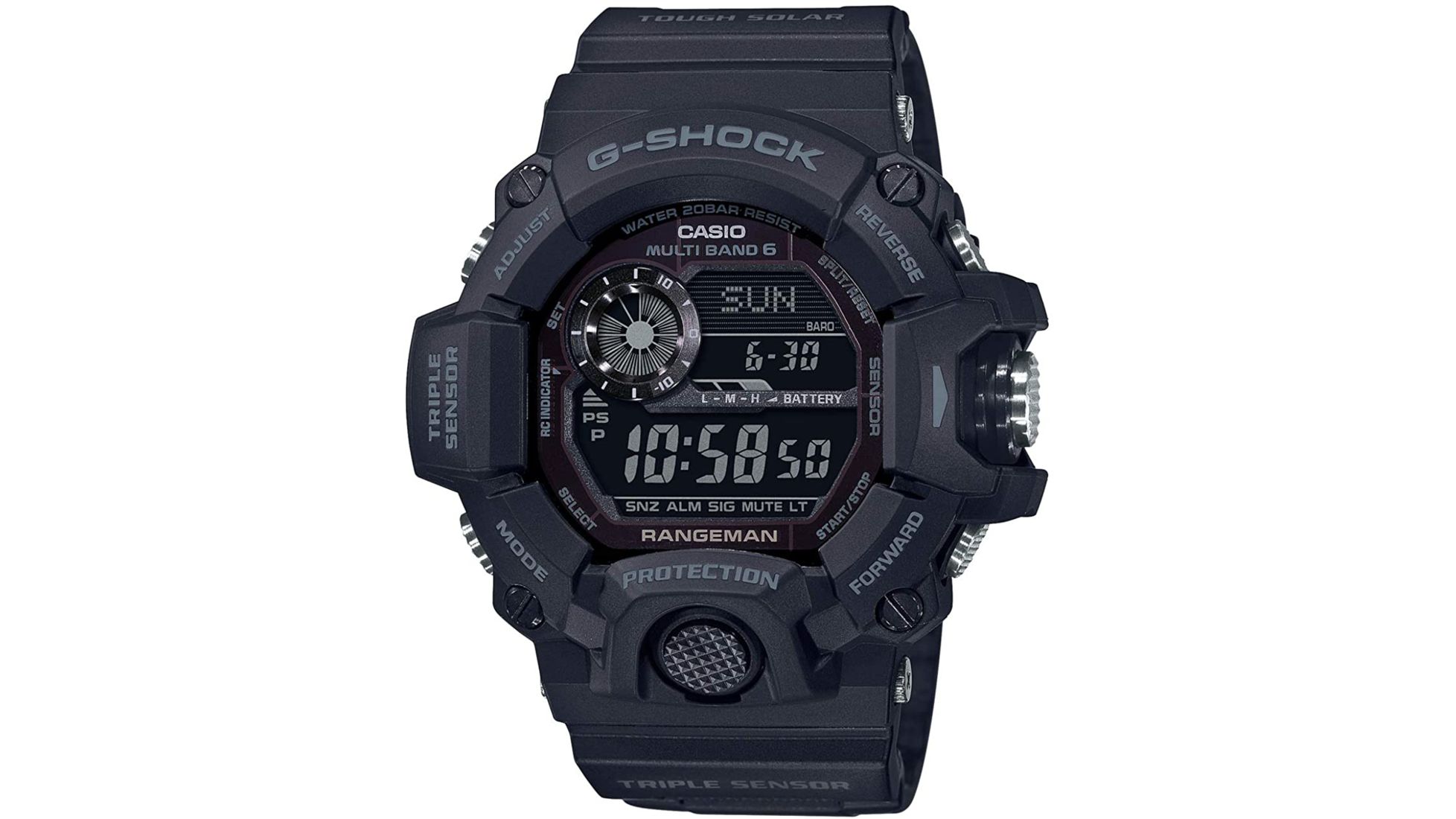g shock sensor watch